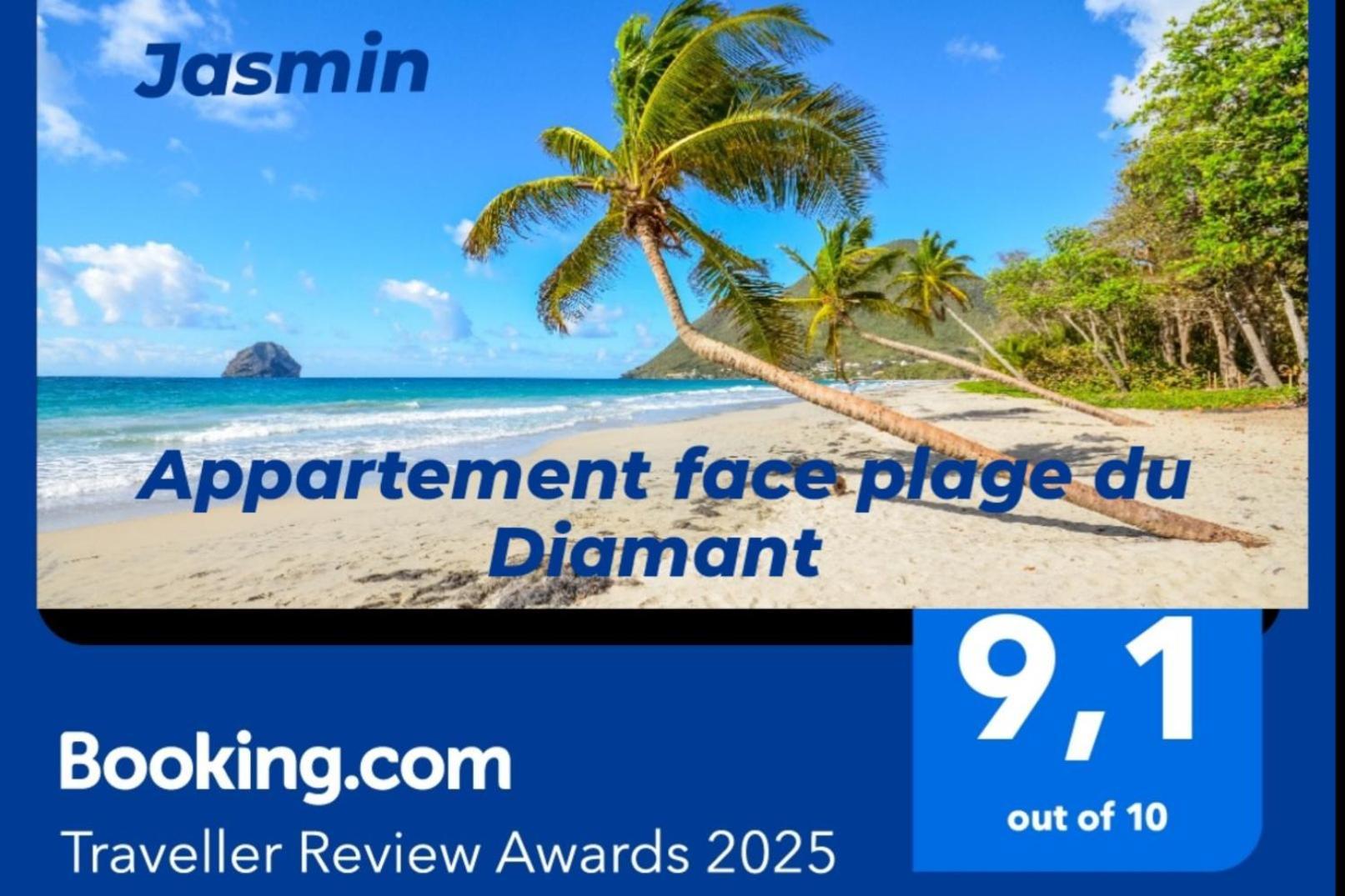 Jasmin - Appartement Face Plage Diamant Le Diamant Εξωτερικό φωτογραφία
